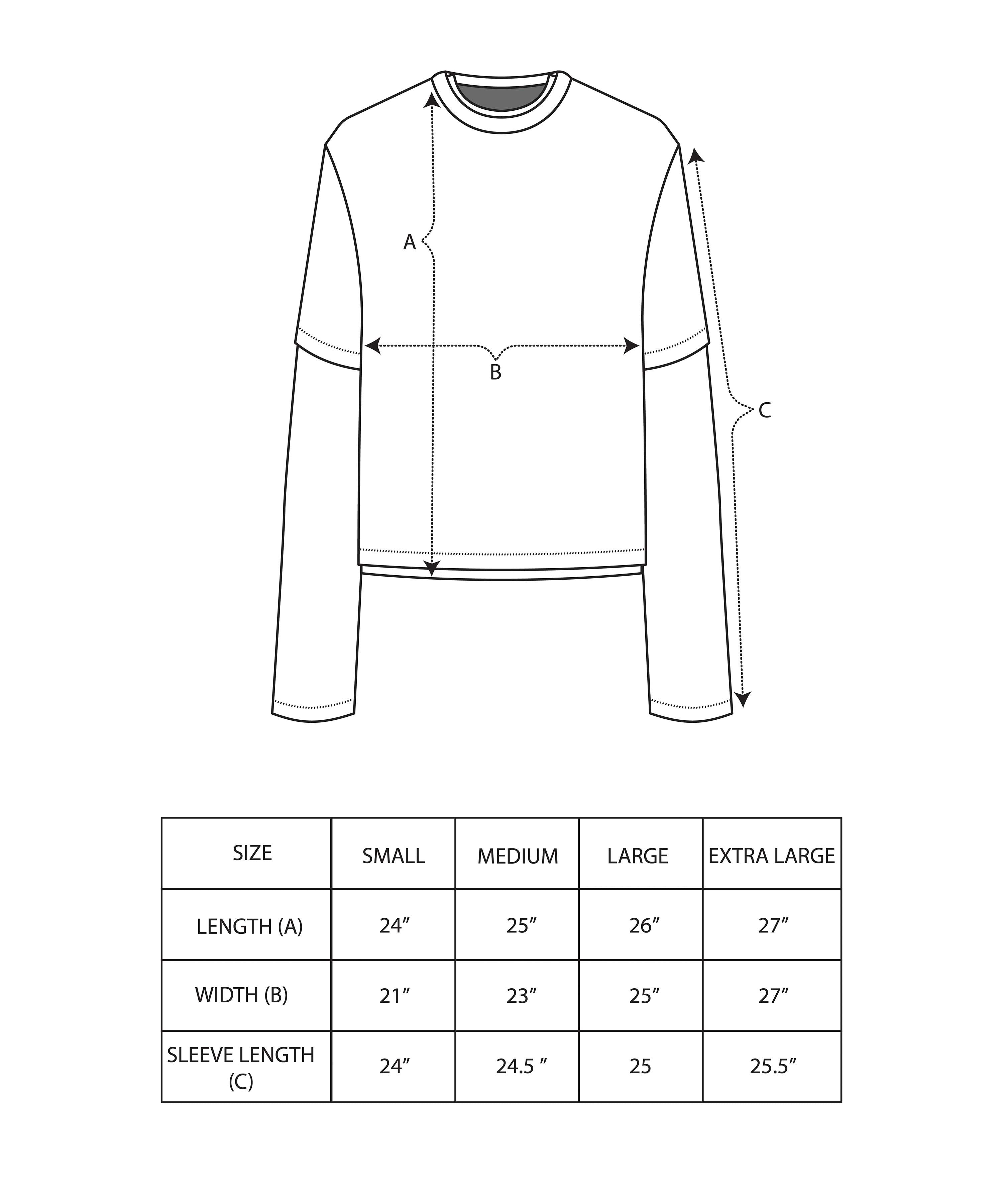 Black Double Hem Long Sleeve