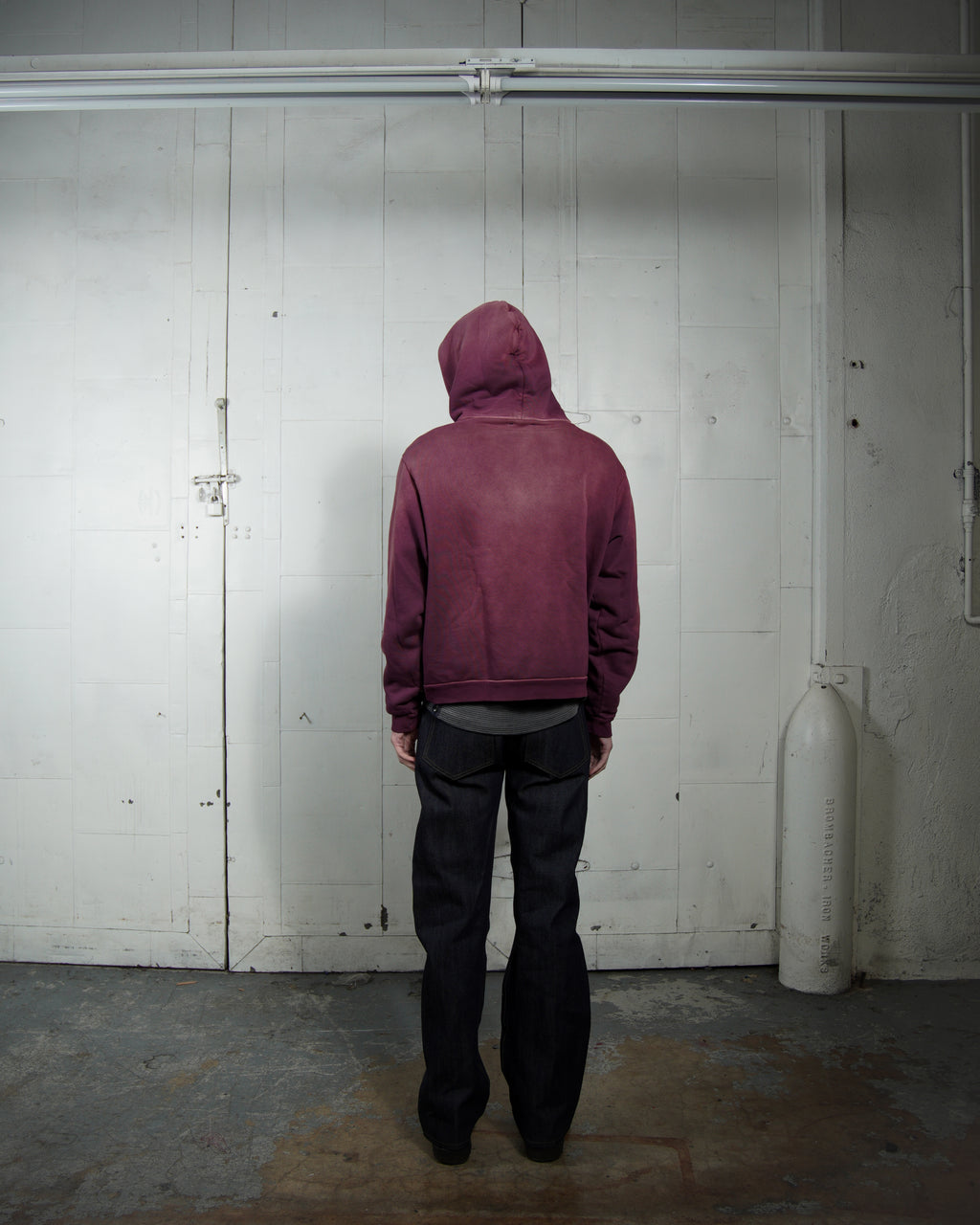 Unwound Worn Wine Pullover