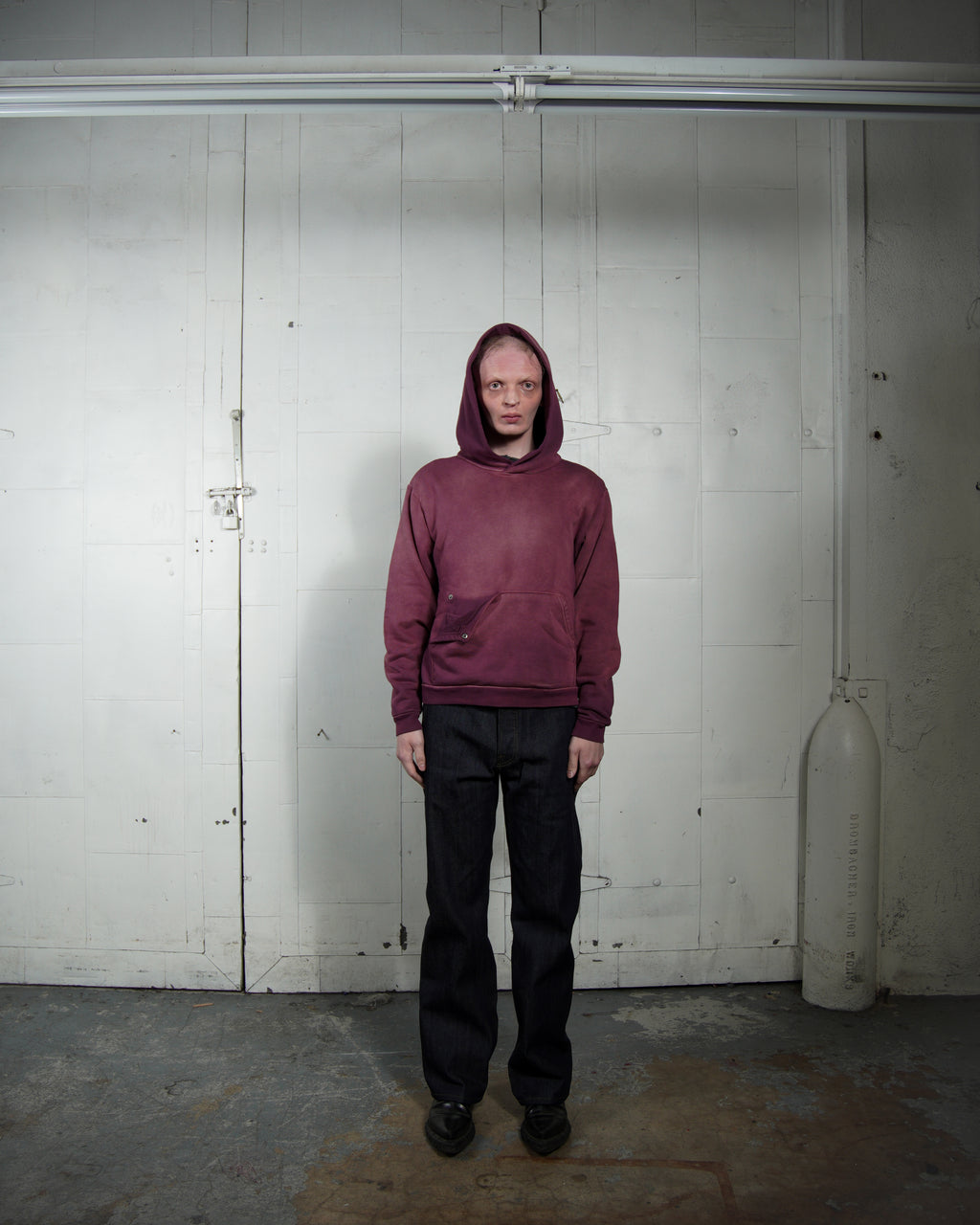 Unwound Worn Wine Pullover