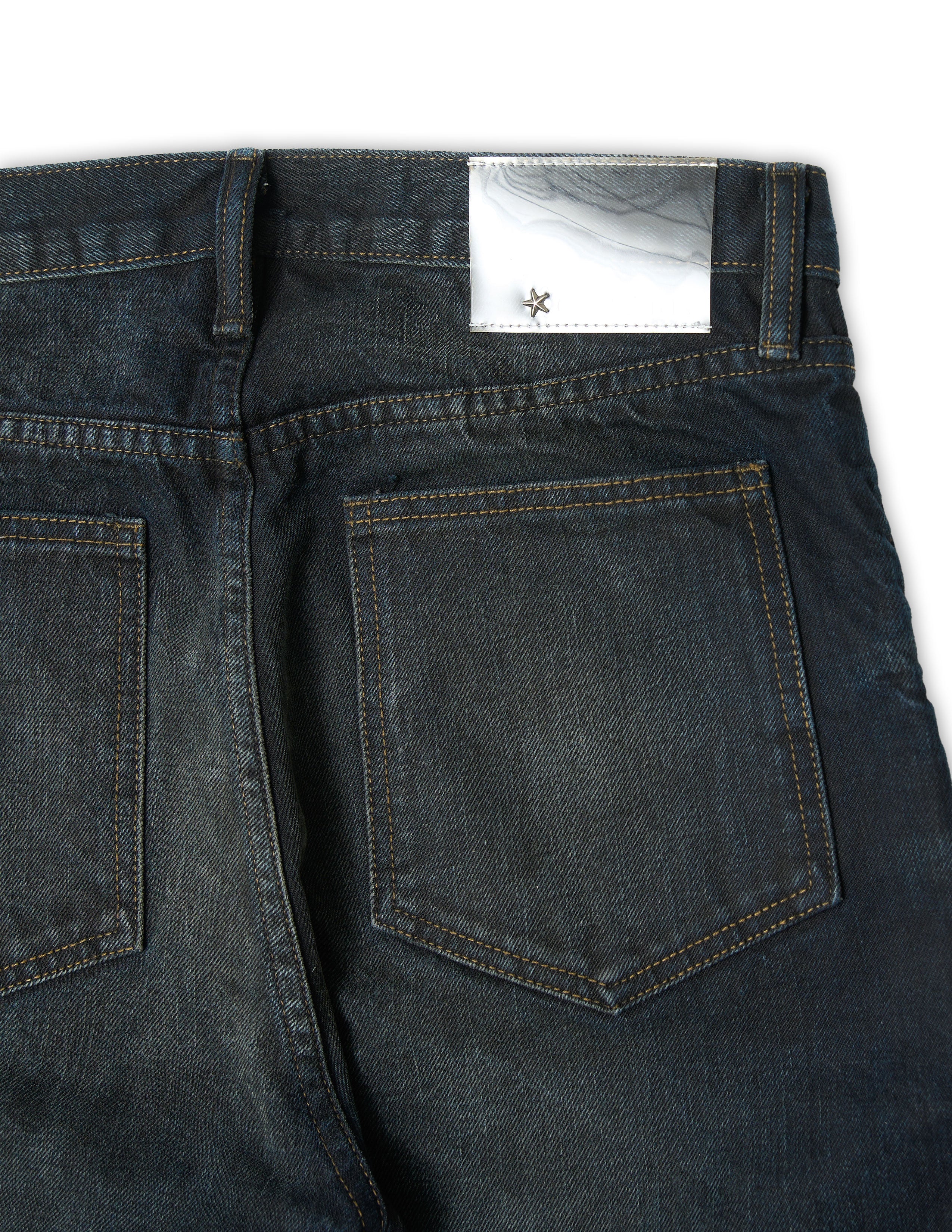 Limerence Straight Leg Mechanic Worn Denim