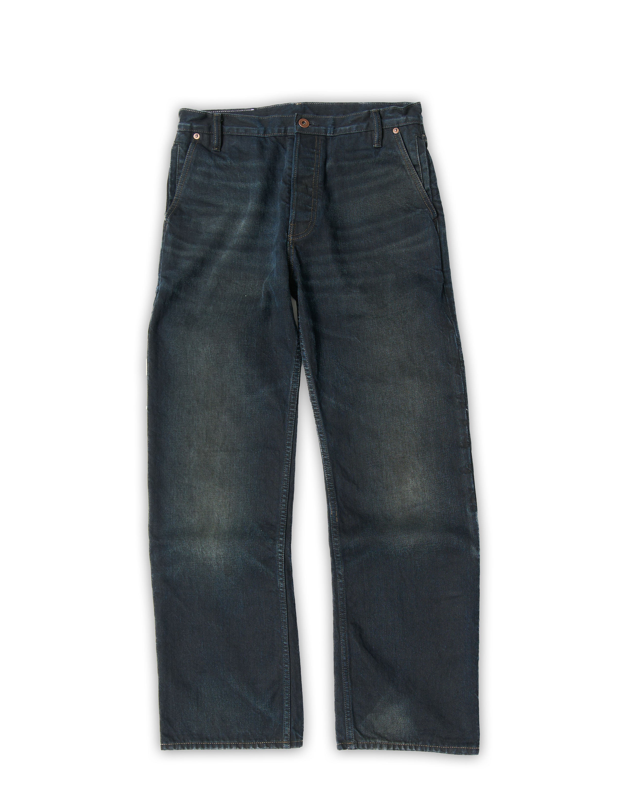 Limerence Straight Leg Mechanic Worn Denim