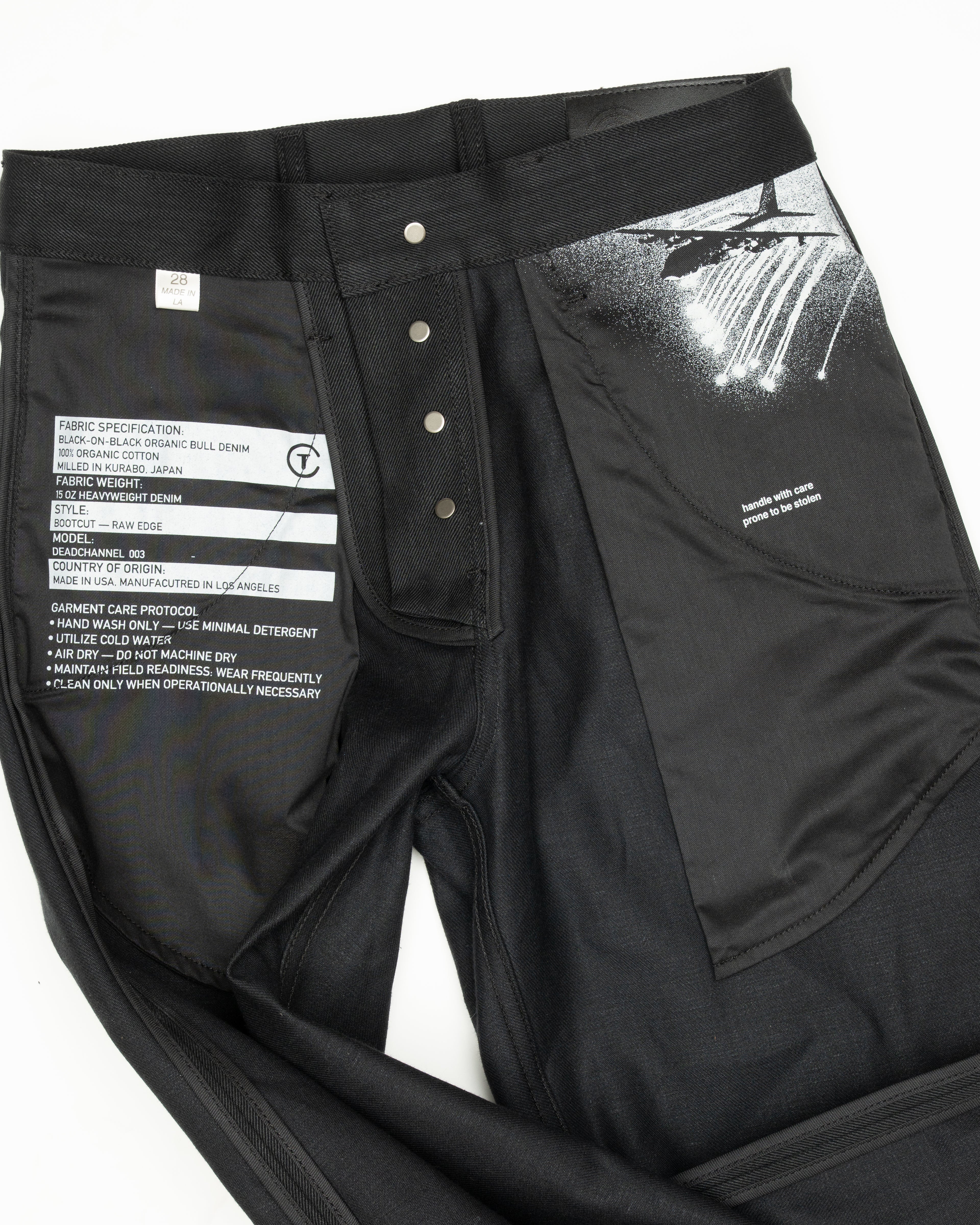 (Pre-order) Dead Channel Bootcut Denim
