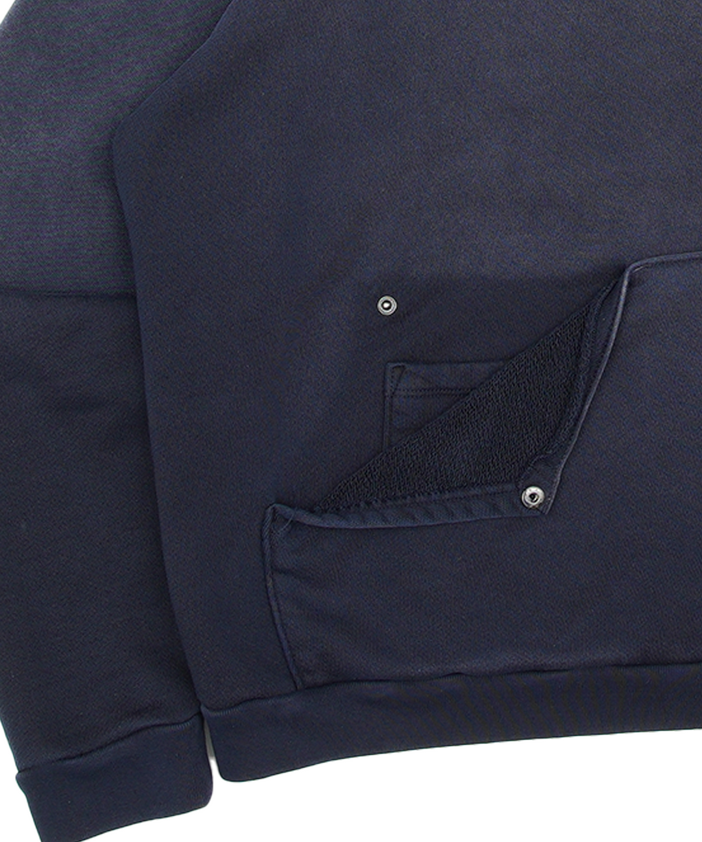 Unwound Worn Navy Pullover