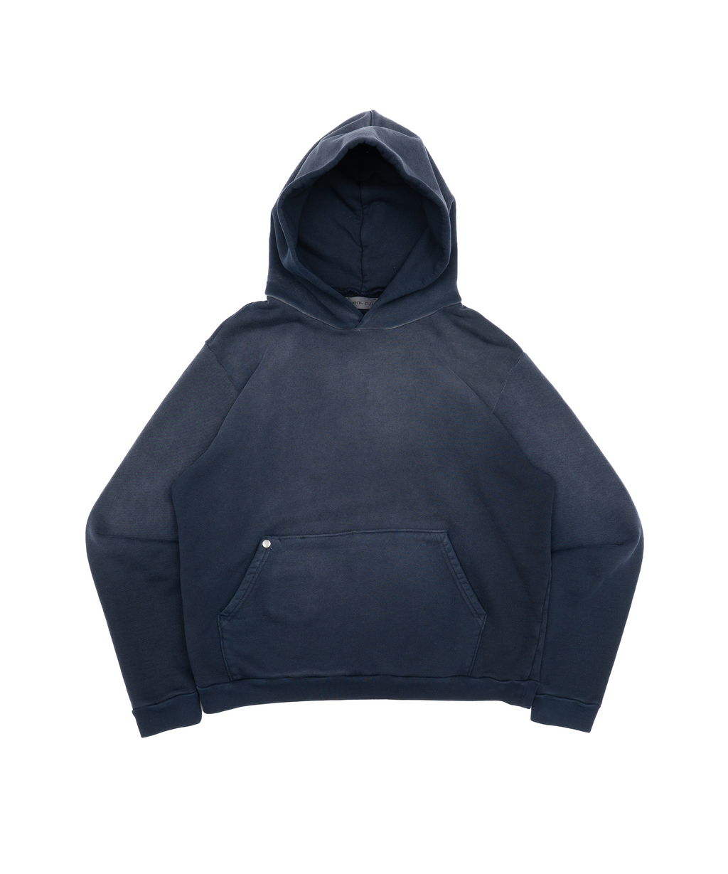 Unwound Worn Navy Pullover